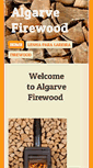 Mobile Screenshot of algarvefirewood.com